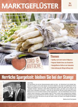 Marktgeflüster Titelseite