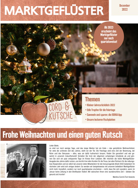 Marktgeflüster Titelseite
