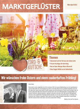Marktgeflüster Titelseite