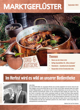 Marktgeflüster Titelseite