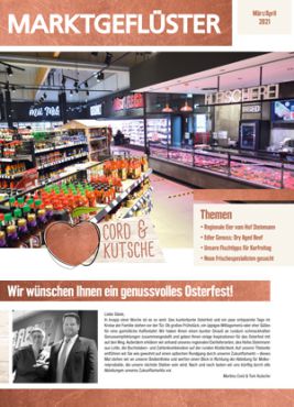 Marktgeflüster Titelseite
