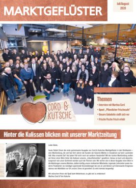 Marktgeflüster Titelseite